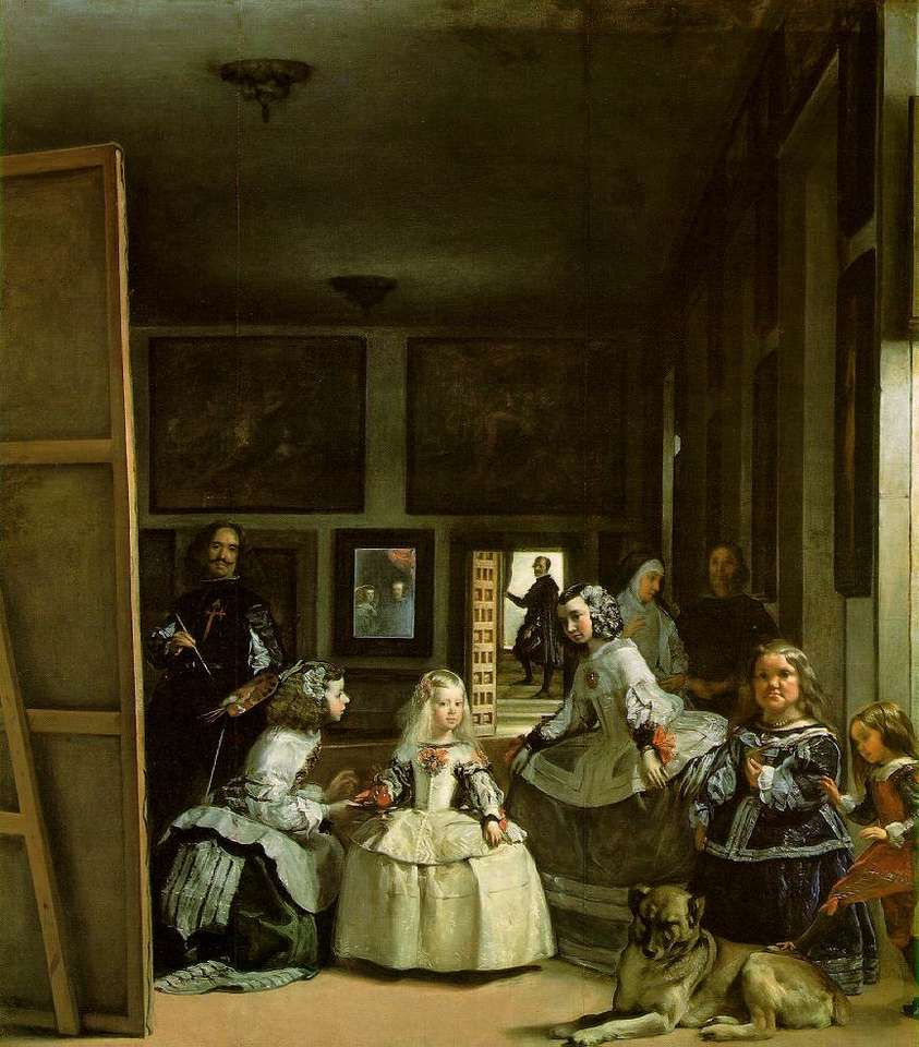 Diego Velázquez, dívky. skládačky online
