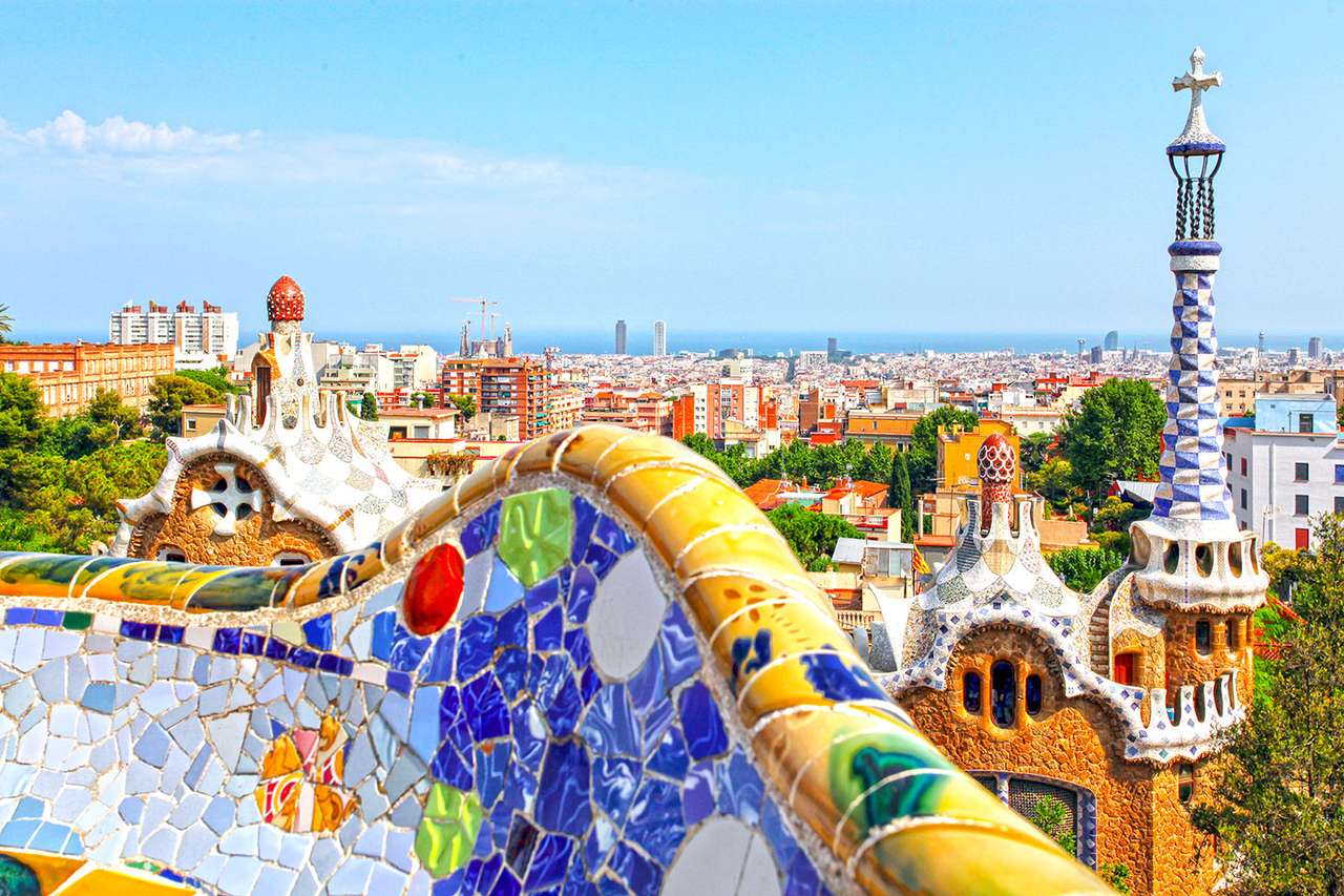 Barcelone - Park Guell puzzle en ligne