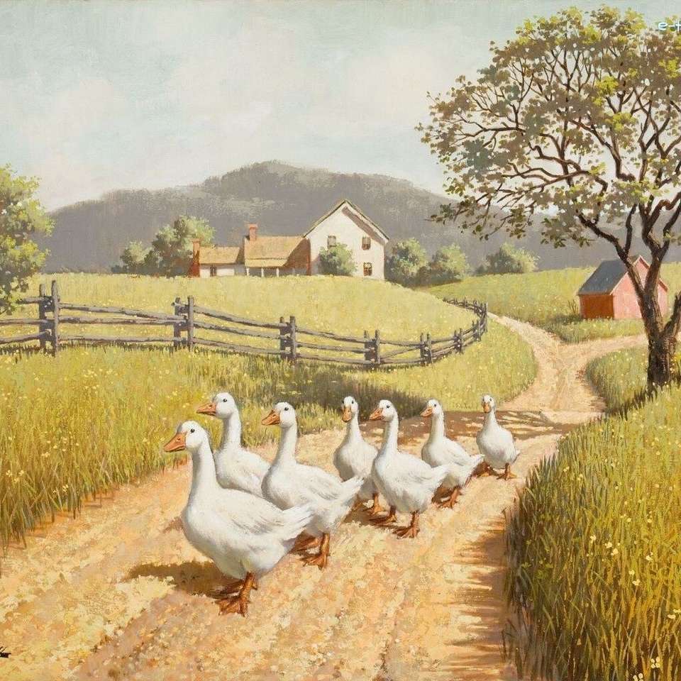 Country Road. online puzzle