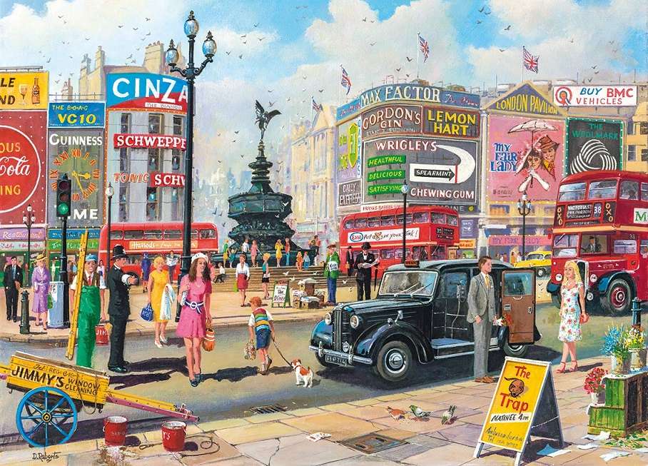 Orașul englez. jigsaw puzzle online