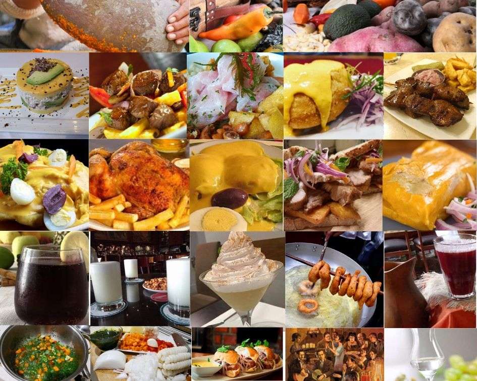 文化的兆候-ペルーの美食 ジグソーパズルオンライン