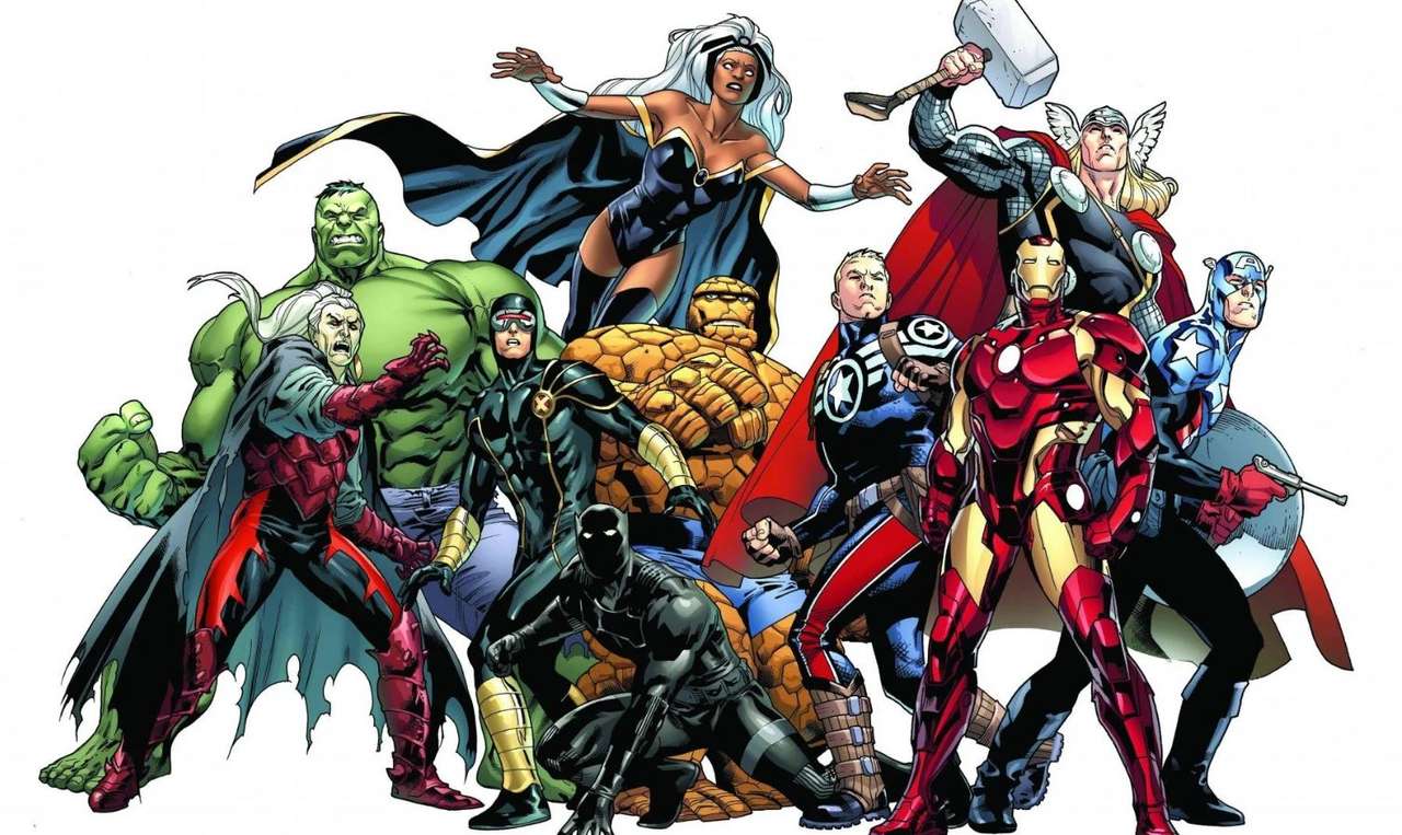 Avengers. skládačky online