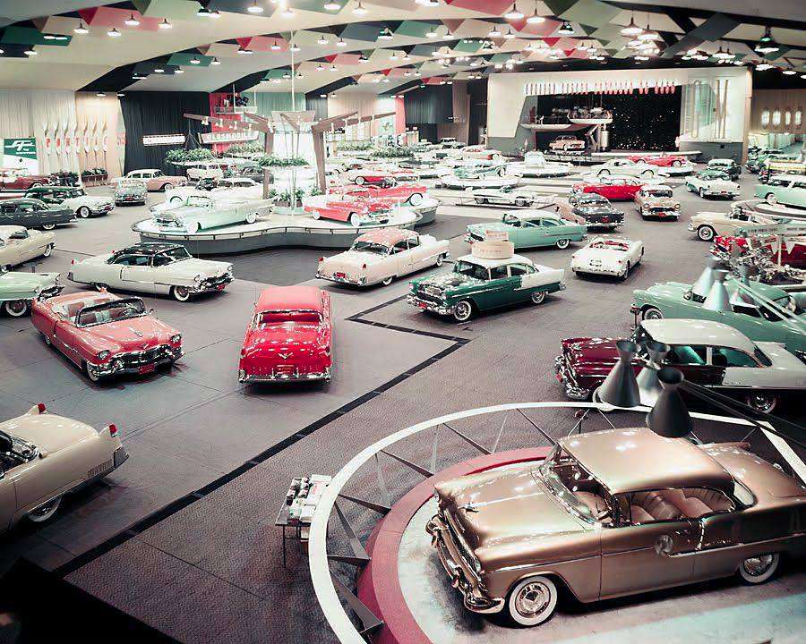 1955 - GM motornév ... 1955 online puzzle