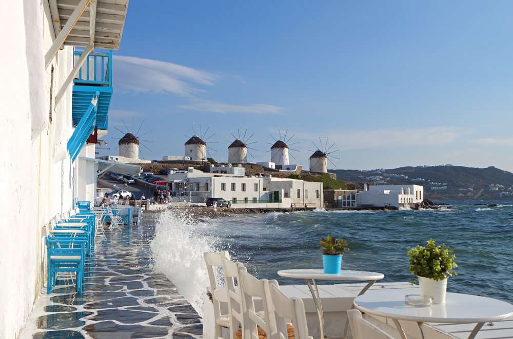 Миконос - Егейско крайбрежие онлайн пъзел
