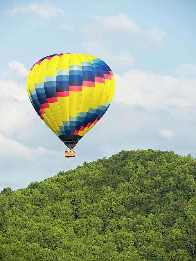 Balónový let online puzzle