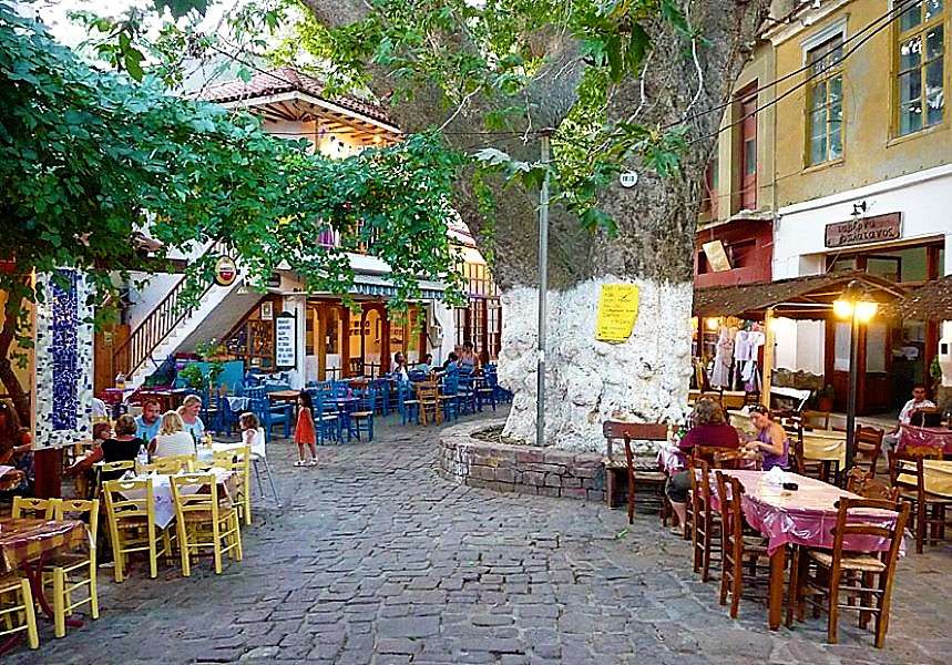 Plomari на лесбос гръцки остров онлайн пъзел