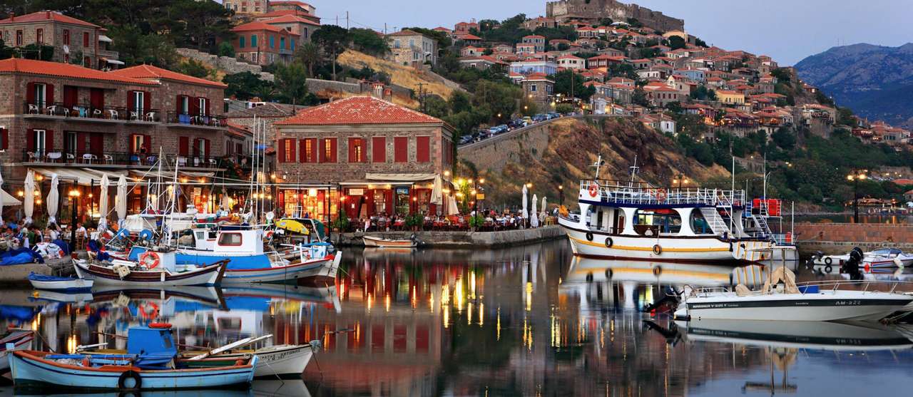 Molivos Lesbos Greek Island online puzzel