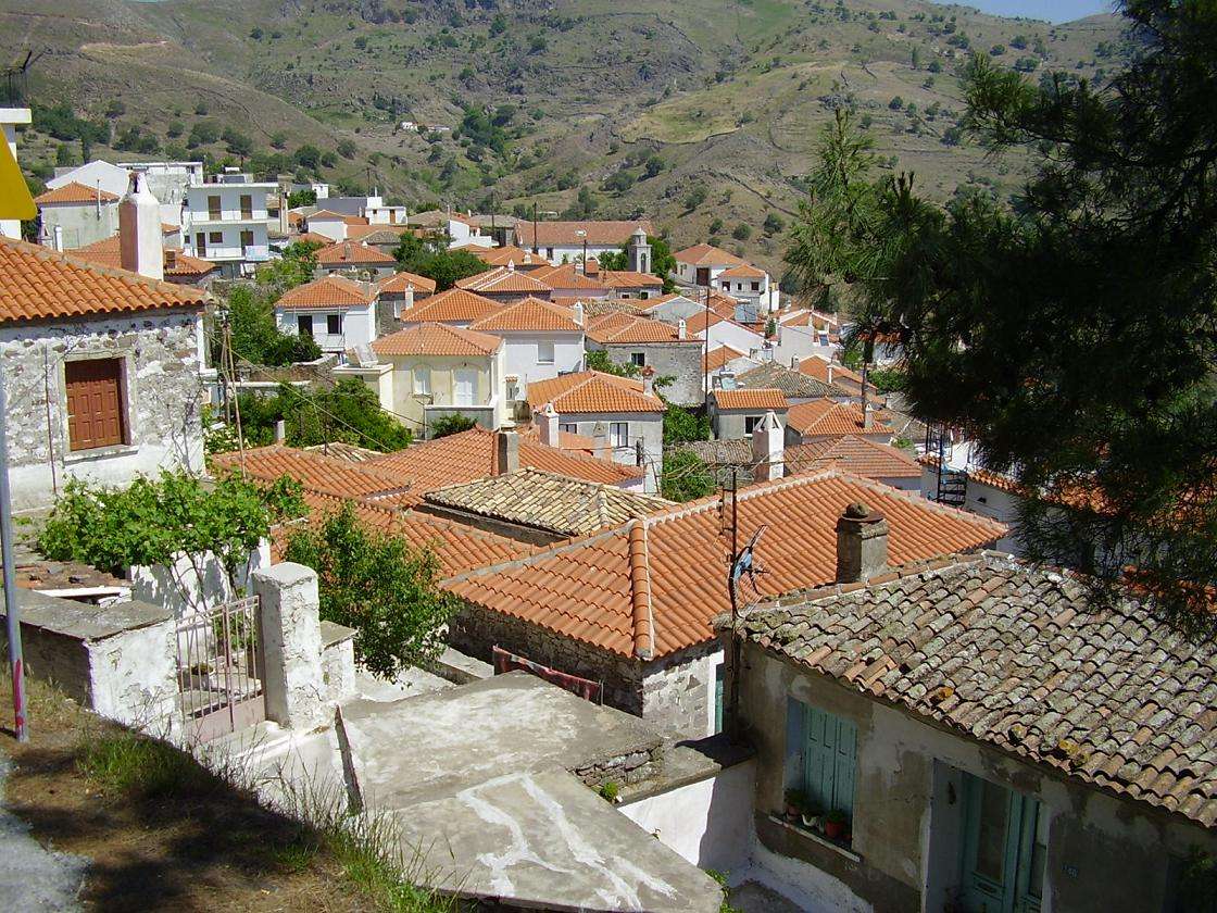 Agra en la isla griega de Lesbos rompecabezas en línea