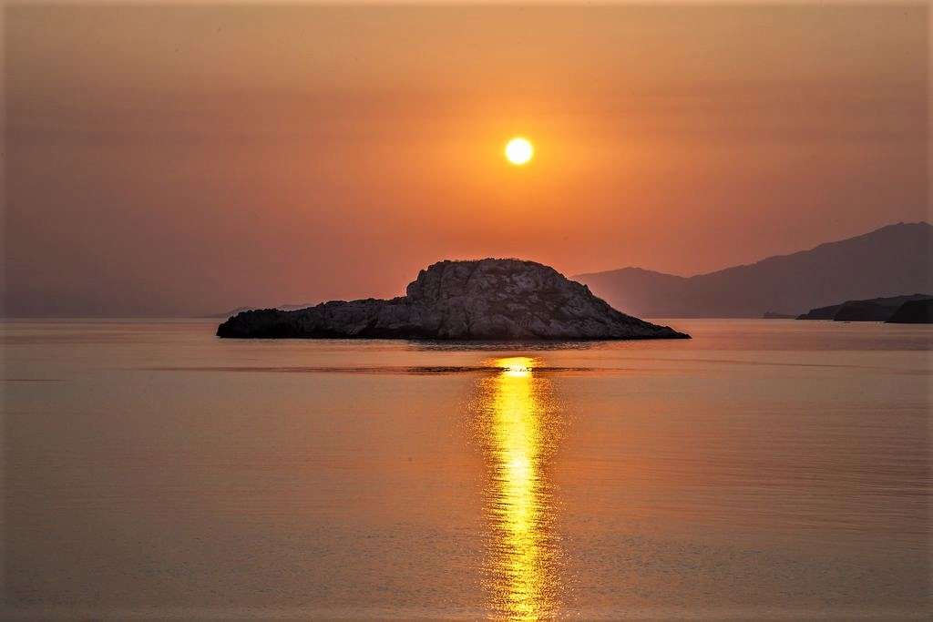 Isola greca di Lesbos. puzzle online