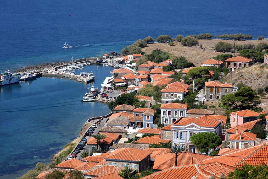 Lesbos Greek Island online puzzel
