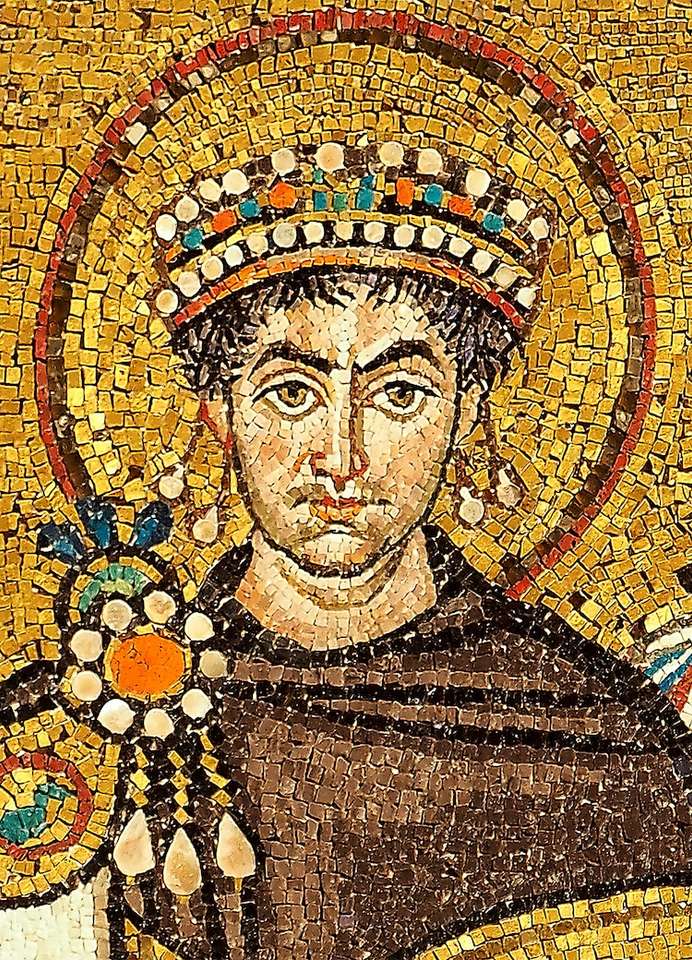 Romerska mosaico. Pussel online