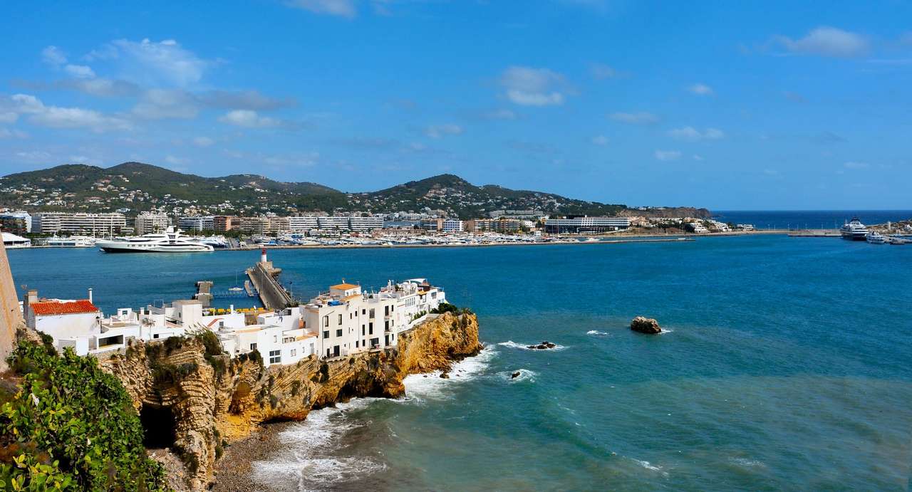 Sa Penya District, Ibiza-stad online puzzel