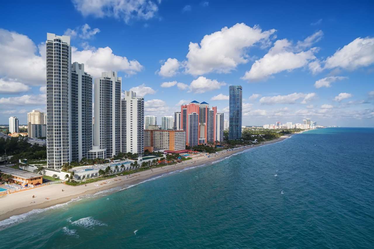Playa de Miami rompecabezas en línea