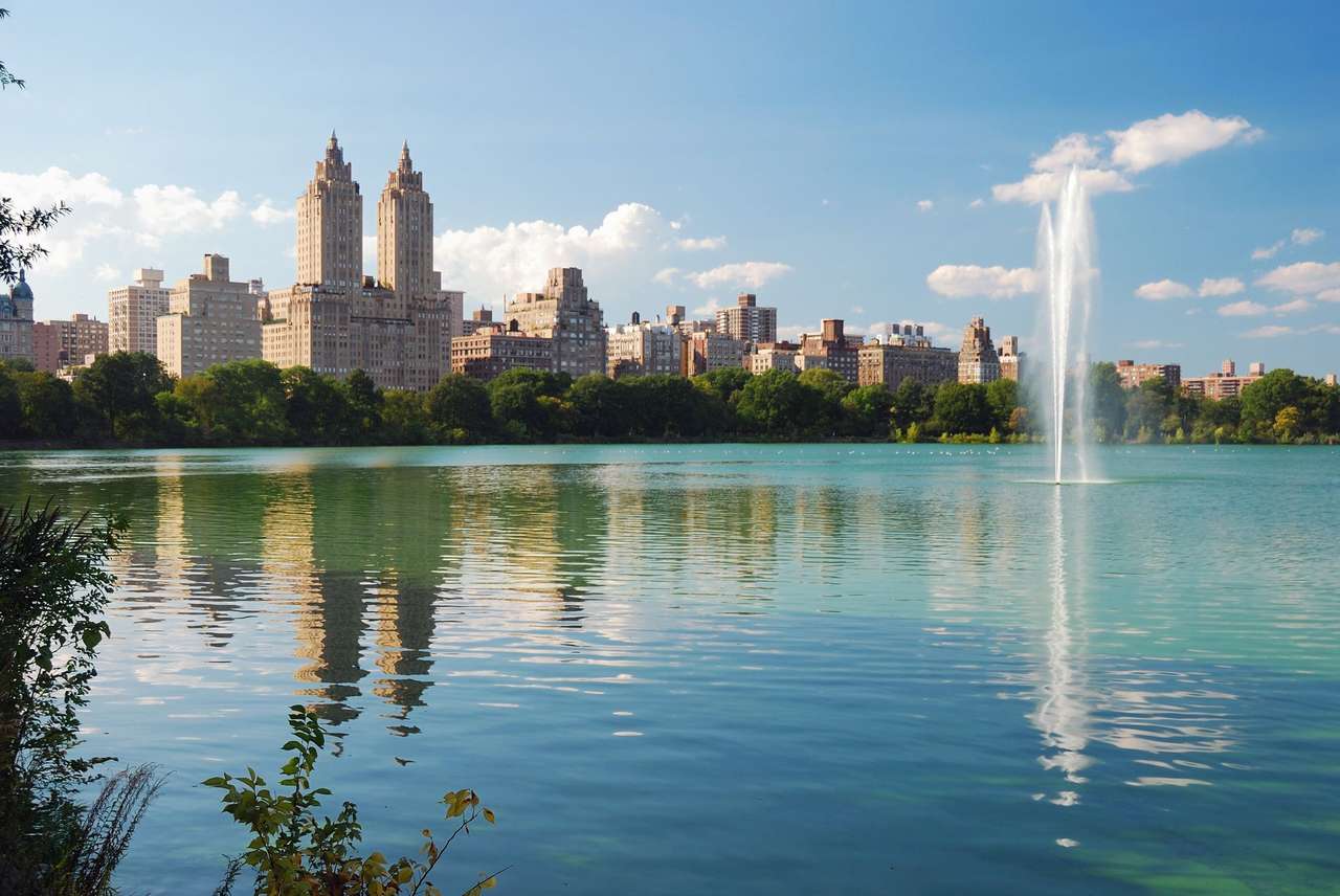 New York City Central Park-Brunnen Online-Puzzle
