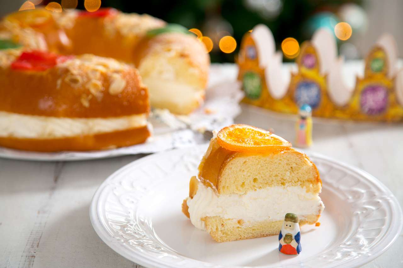 "Roscon de Reyes" испански десерт онлайн пъзел