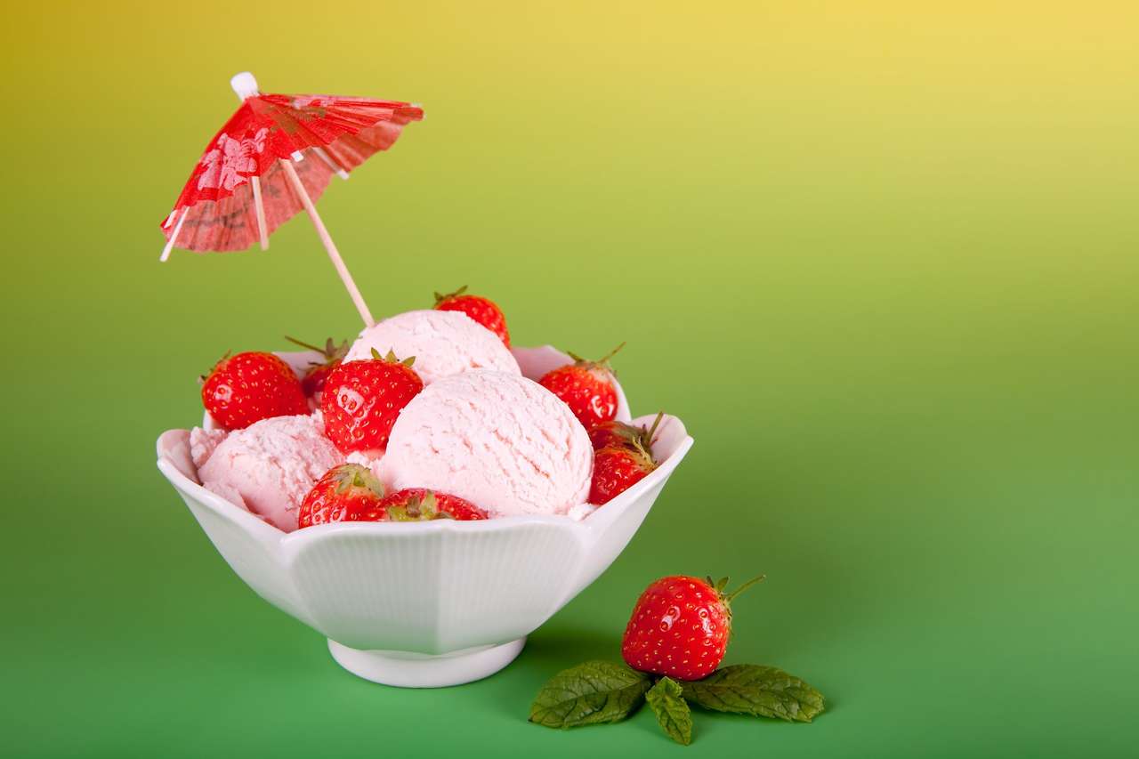 Сладолед Sundae. онлайн пъзел