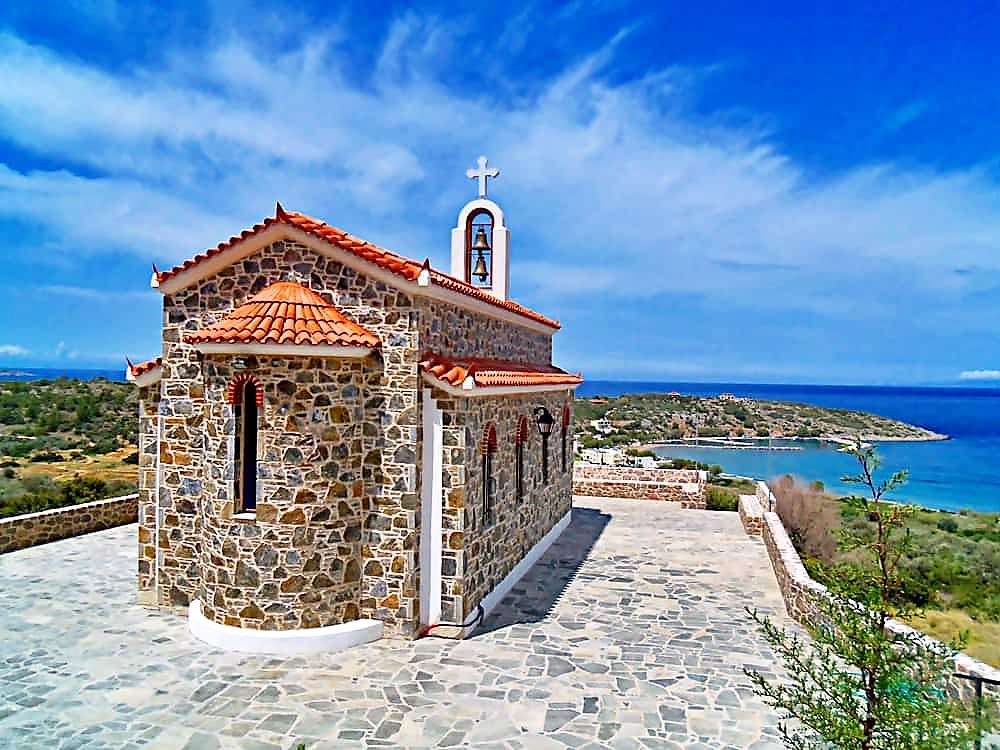 Грецький острів Хіос пазл онлайн