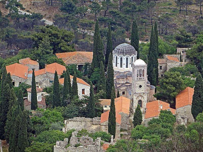 Nea Moni sull'isola di Chios Greco puzzle online