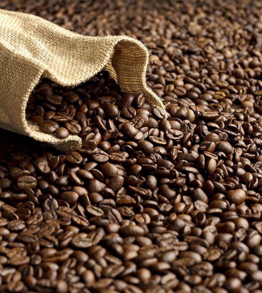 Čerstvé kávová zrna skládačky online