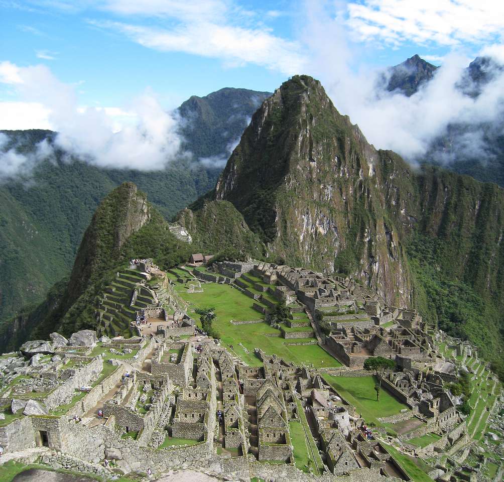 Machu Pichu die Stadt Inka. Online-Puzzle