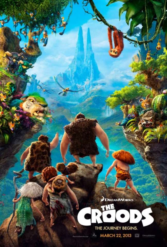 The Croods Film Poster legpuzzel online