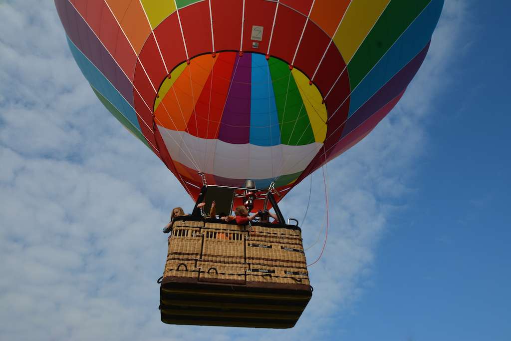 Πτήση μπαλονιών online παζλ