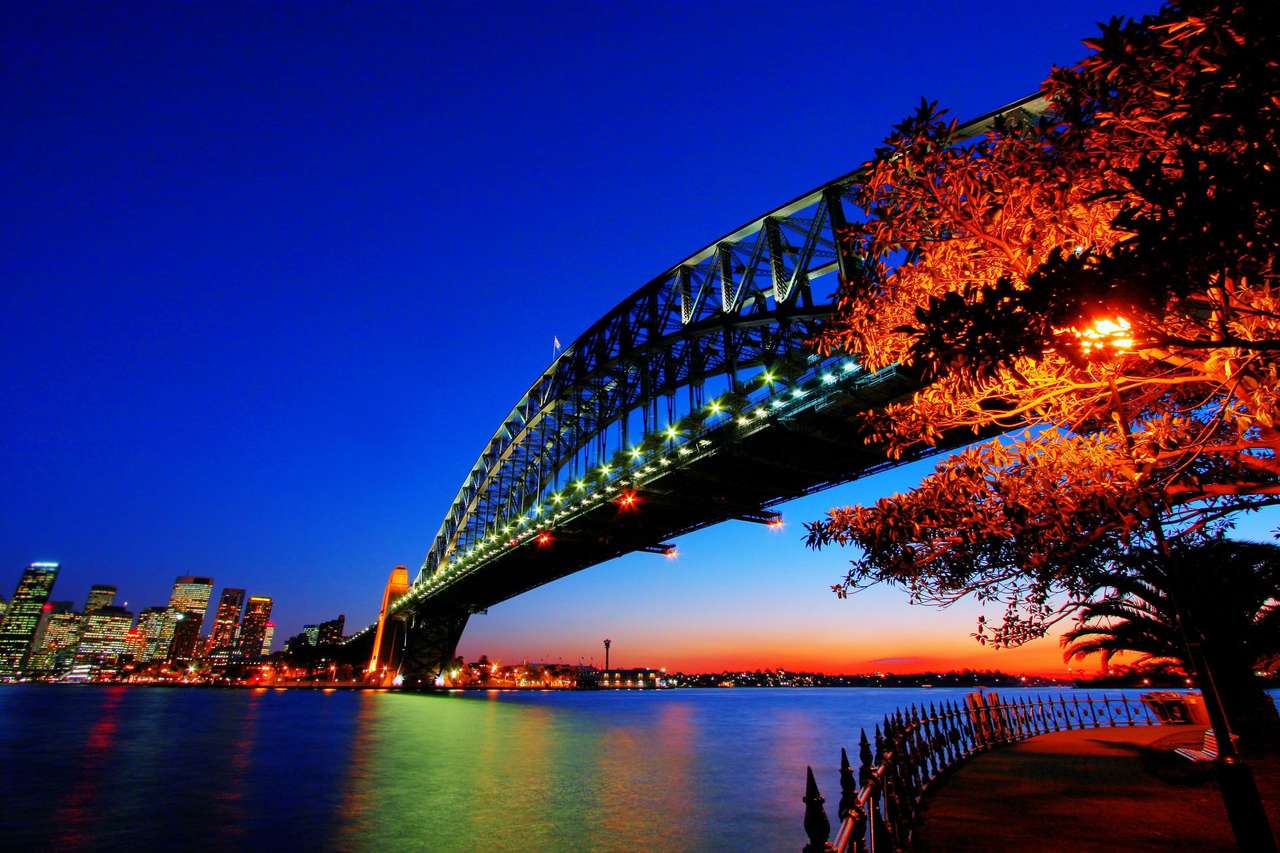 Сиднейский мост Харбор-Бридж пазл онлайн