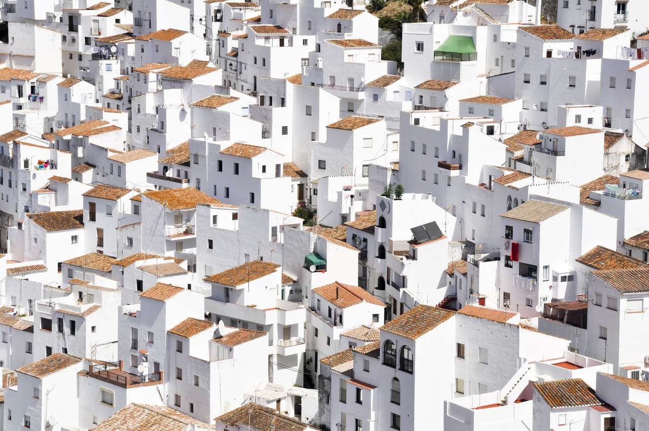 White town of Casares jigsaw puzzle online