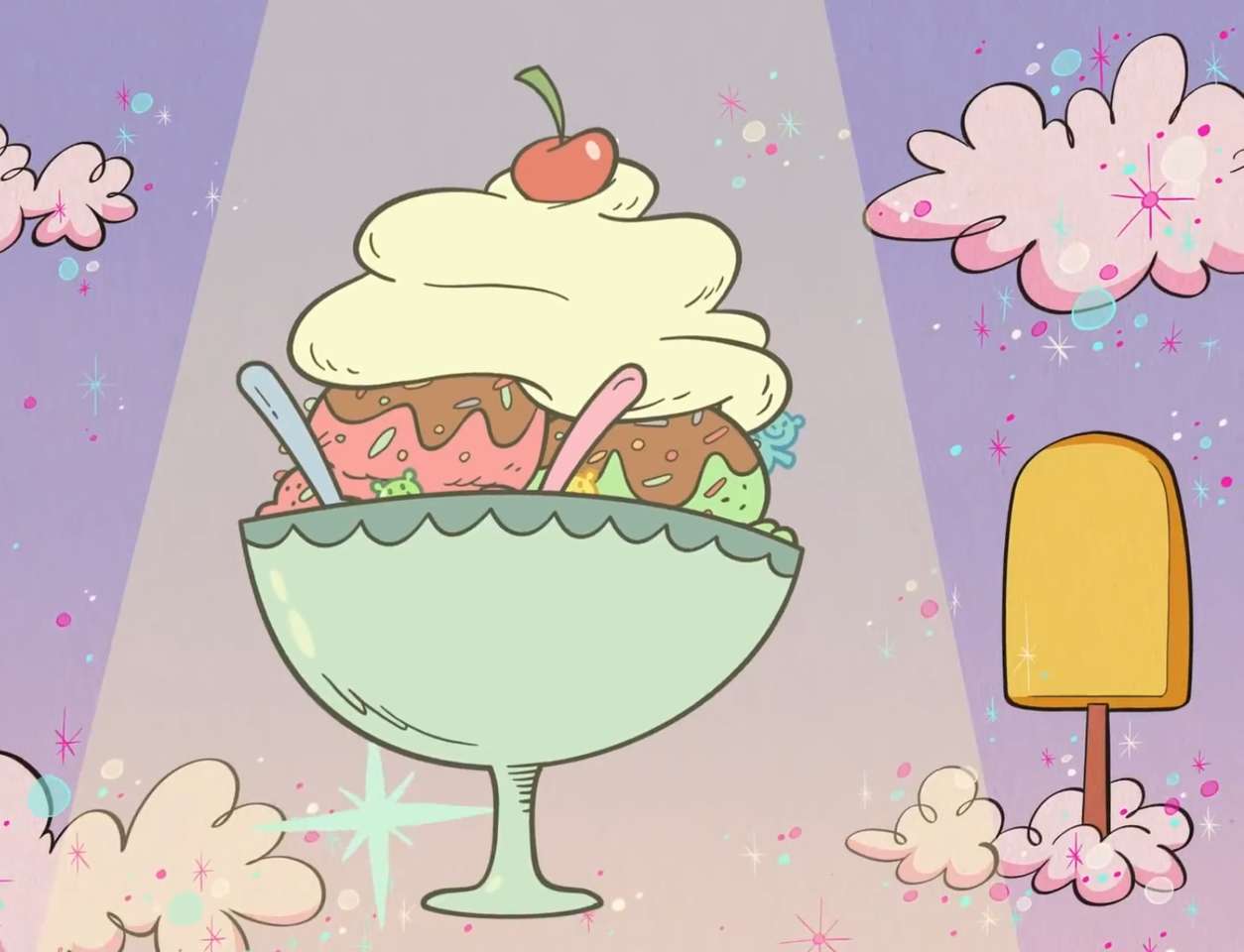 Сладки мечти сладолед онлайн пъзел