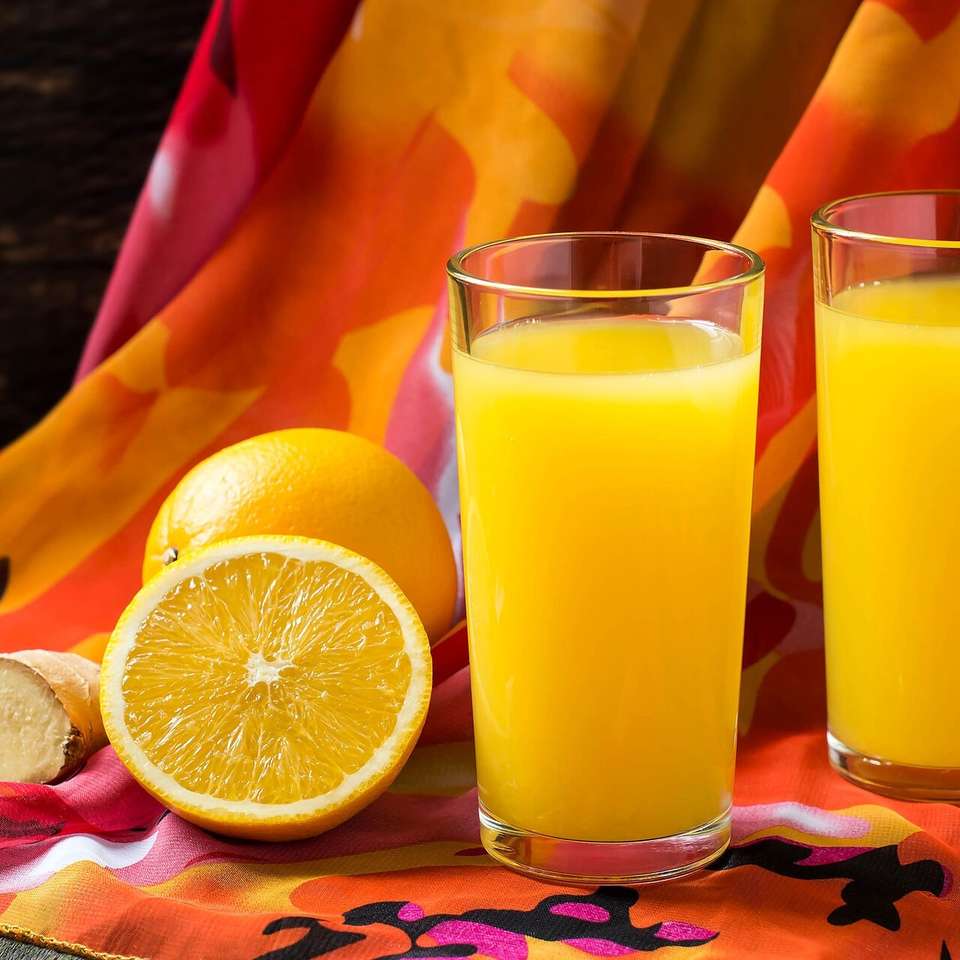 zumo de naranja rompecabezas en línea