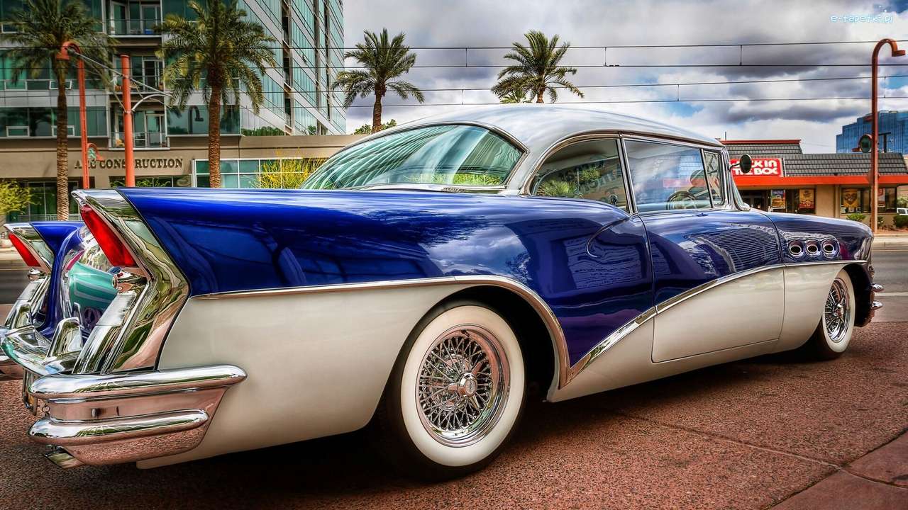 Történelmi autó - Buick Special Riviera 1957 kirakós online