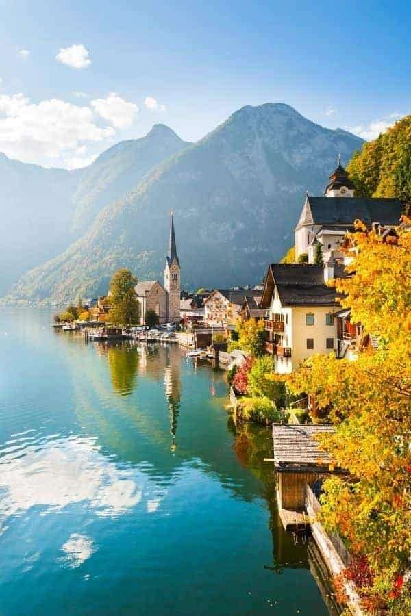 Village d'Autriche puzzle en ligne