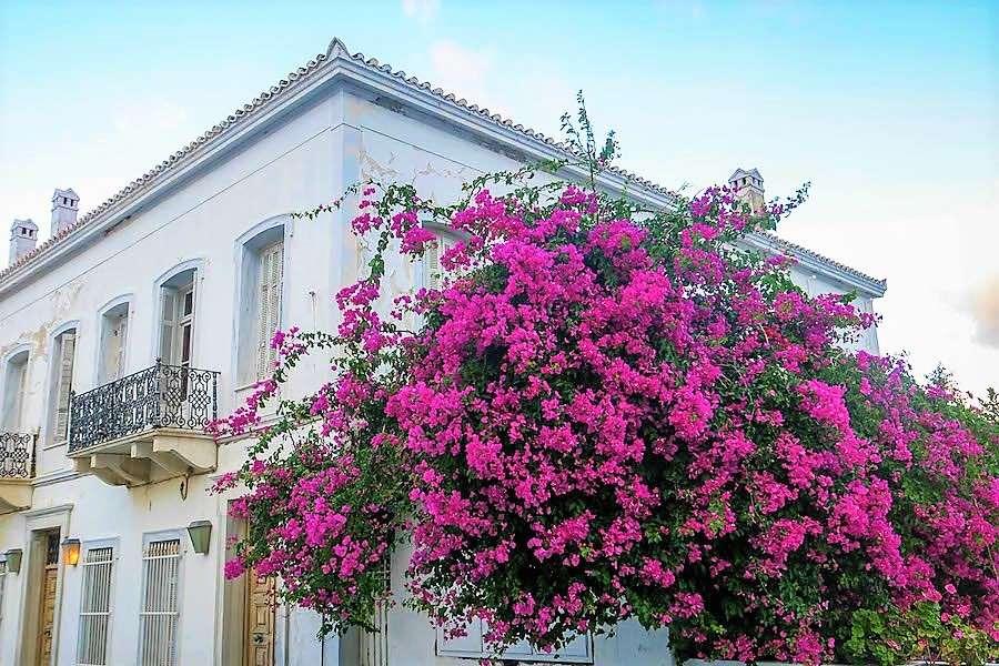 Греческий остров Андрос пазл онлайн