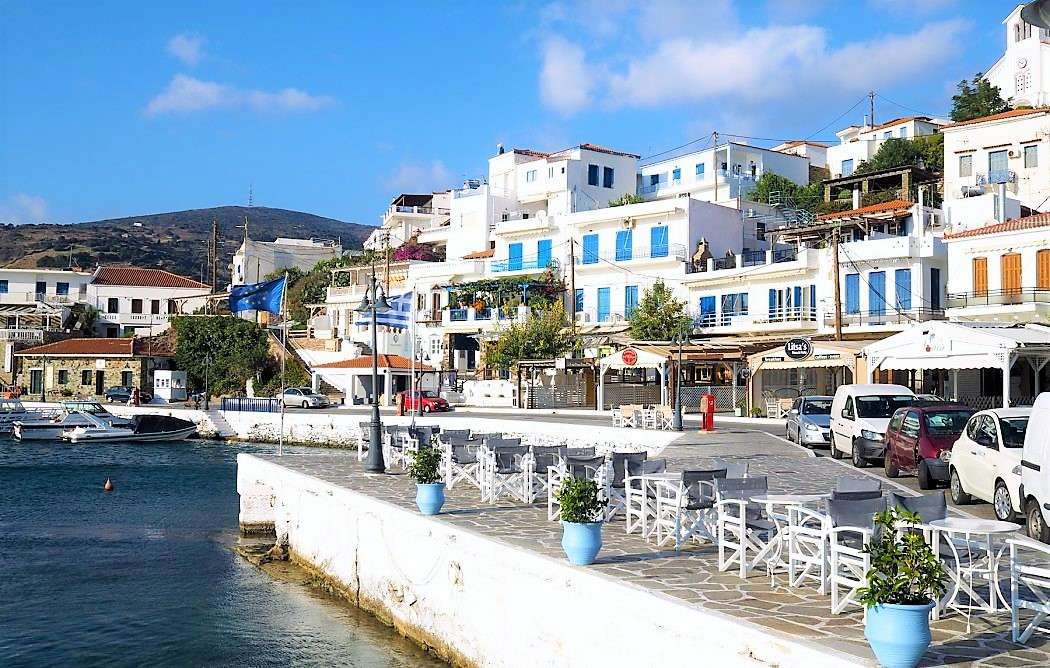 Грецький острів Андрос онлайн пазл