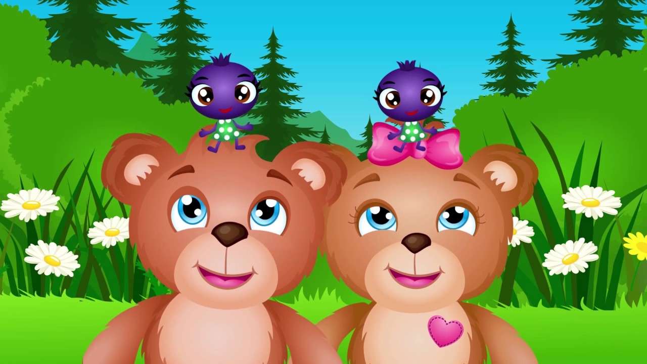 Sourire des ours en peluche puzzle en ligne