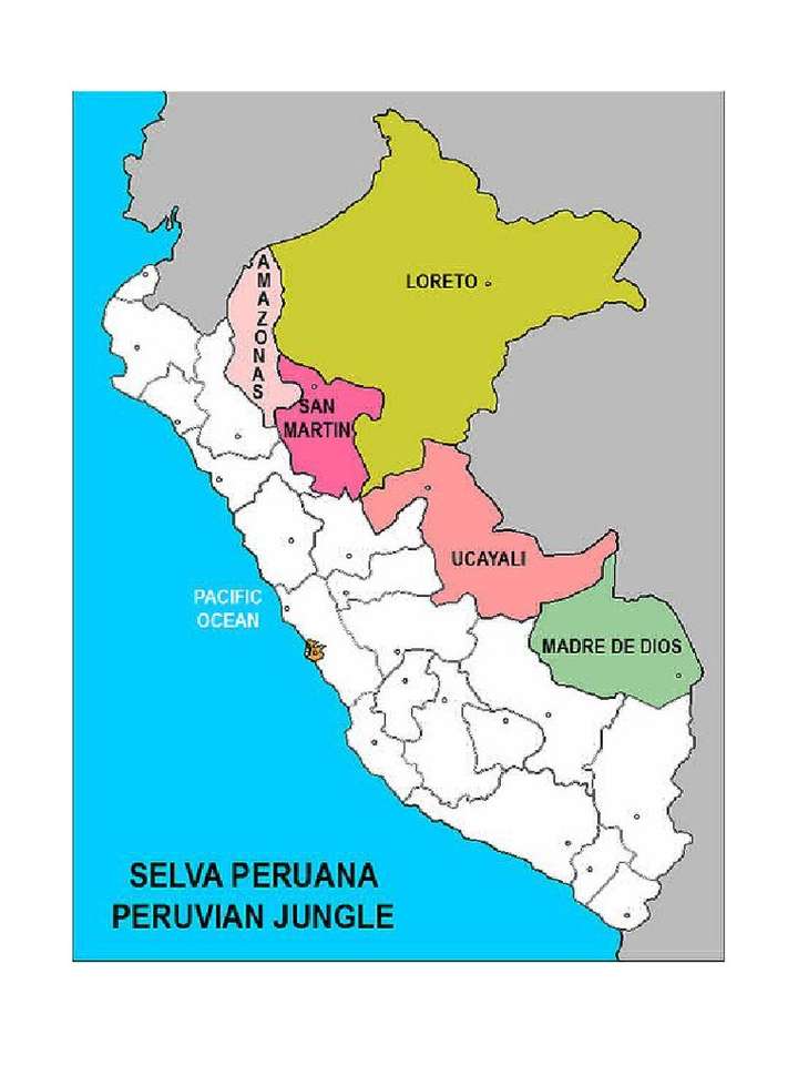 Selva peruana. puzzle online
