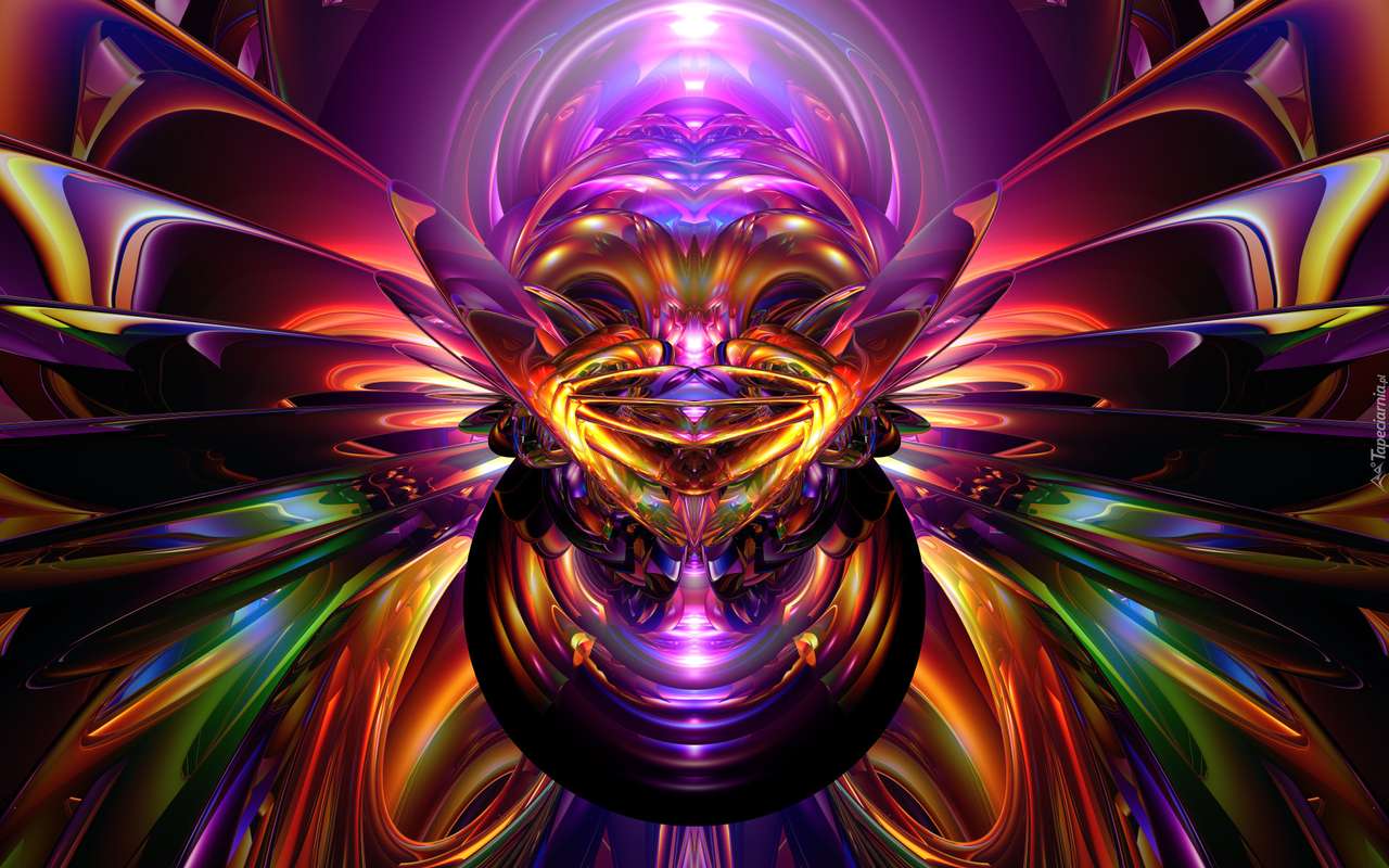Abstract masker online puzzel