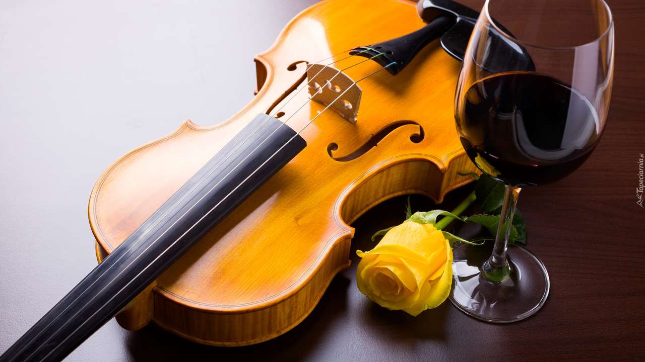 Música - violín rompecabezas en línea