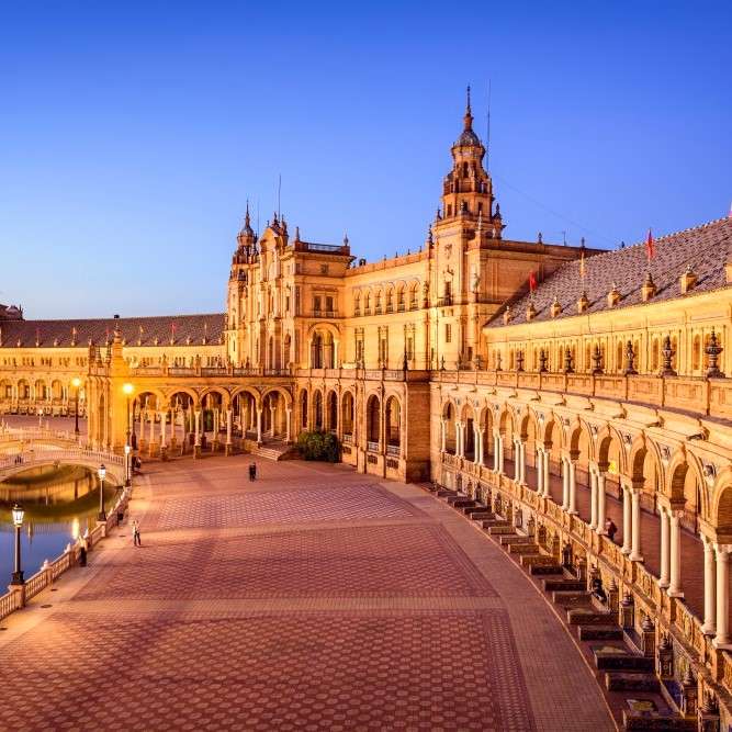 Capitalul Sevilla al Andaluziei puzzle online