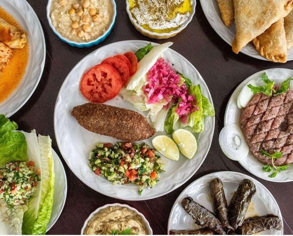 Libanonské jídlo skládačky online