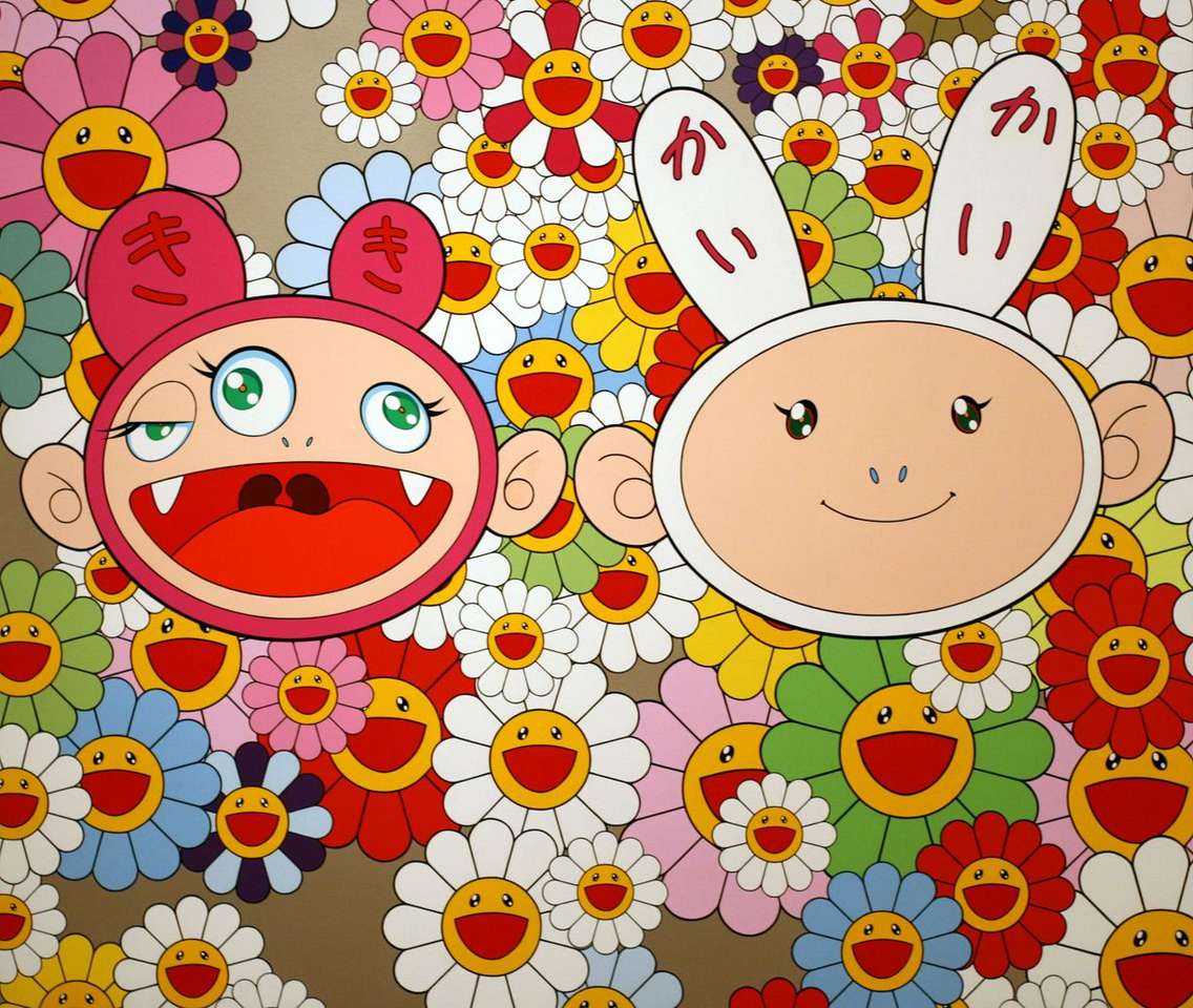 Arte contemporânea Takashi Murakami quebra-cabeças online