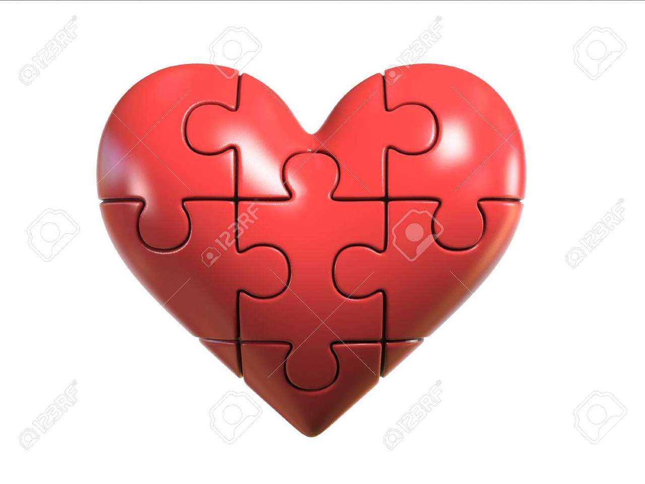Inima pepenei jigsaw puzzle online