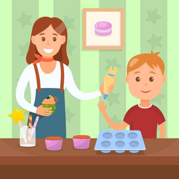Picture - Baking cupcakes jigsaw puzzle online