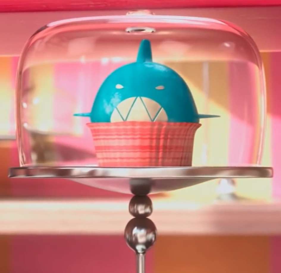 Shark Cupcake. Online-Puzzle
