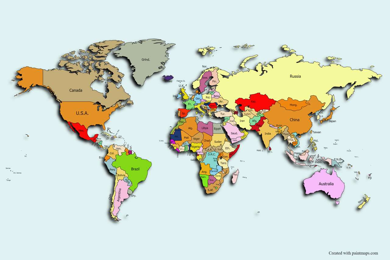 Welt Erde Puzzlespiel online