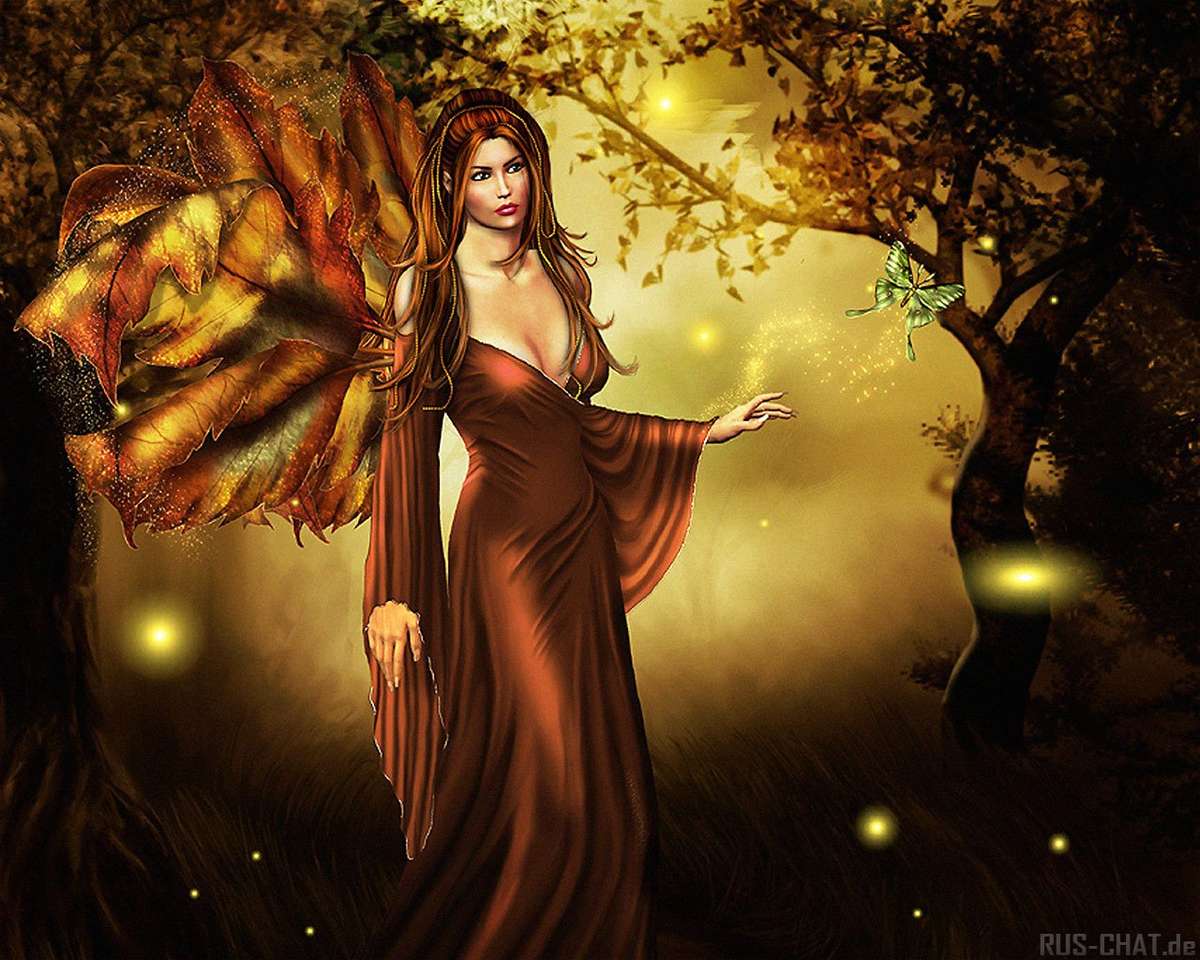 Фантазия: Горска фея онлайн пъзел