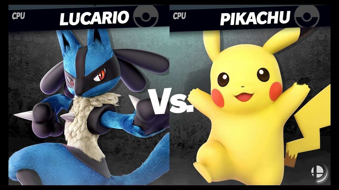 Lucario y Pikachu rompecabezas en línea