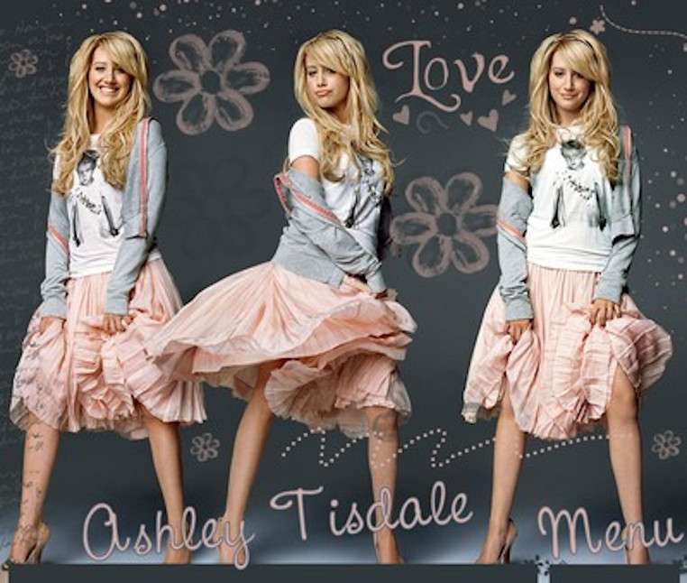 Ashley Michelle Tisdale. Online-Puzzle