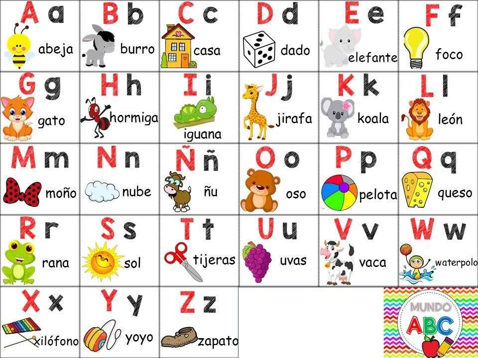 alfabeto puzzle online