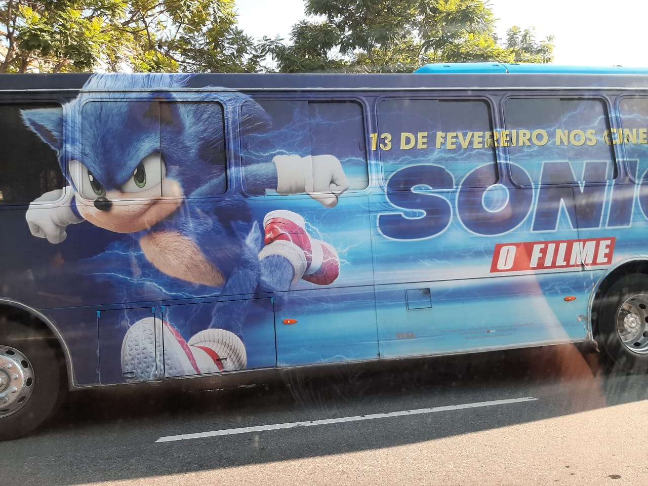 Sonic buss. pussel på nätet